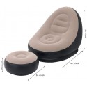 Inflatable Leisure Sofa Chair and Footstool 2-in-1with Air Pump - DND - PID40