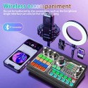 P300 Professional Podcast Microphone SoundCard Kit For PC Smartphone Vlog Recording Live Streaming YouTube - DND - PID44