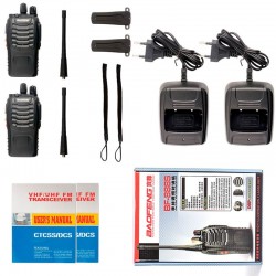 Baofeng BF-888s Walkie Talkie, 3-5 Km Range (Set of 2) - DND - PID50 Home DND-PID50