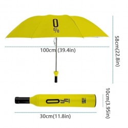 Travel Rainy Sunny 3 Folding Umbrella Foldable Bottle Umbrellas (Random Color) Home DND-PID52