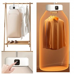 Portable Electric Dryer Machine for Clothes - Mini Automatic Clothes Dryer Machine Home DND-PID56