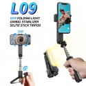 L09 Gimbal Selfie Stick Bluetooth, 1-Axis Gimbal Stabilizer with Multifunction Remote 360 - DND - PID61