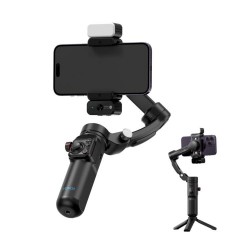 M03 Vlog Video Handheld Stabilizer 3-Axis AI Tracking Gimbal with Auto Face Object Follow for Smartphone Home DND-PID62